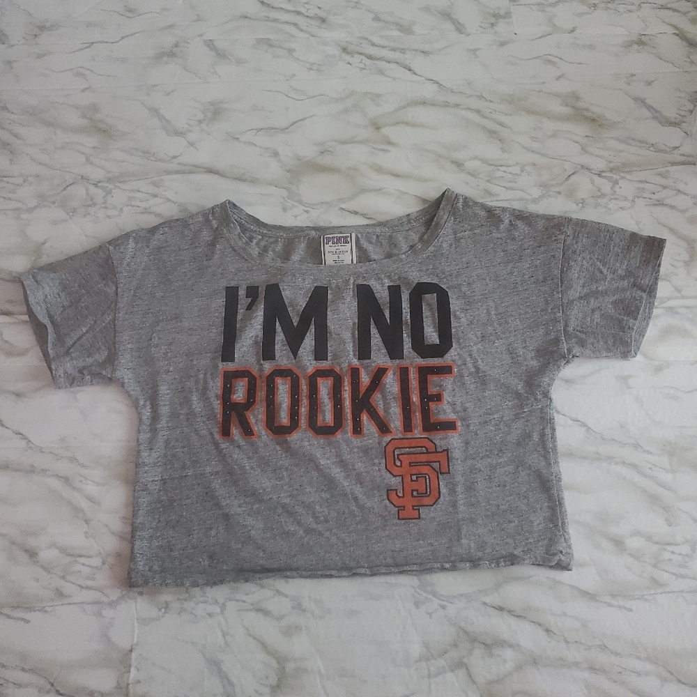 Victoria's Secret PINK Sf Giants Crop Top S